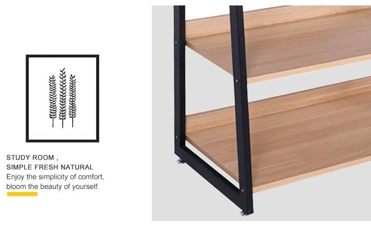 Wholesale Custom Home Use Wood Decorative Ladder Shelf Display Rack for Sale