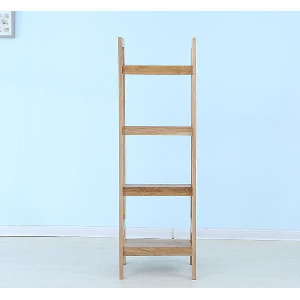 Solid Wood Norwegian Style Shelf Simple Bookshelf Storage Rack