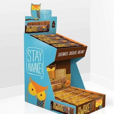 Table Coffee Display Stand Paper Rack, Pop-up Cardboard Display Shelf Shipper Display, Jewellery Necklace Stand