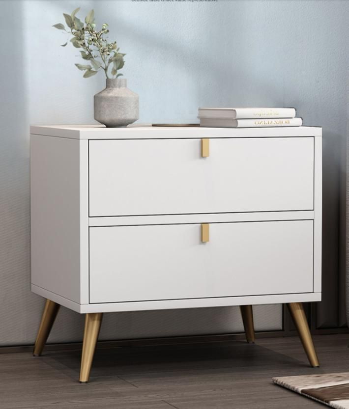 Bedside Table Shelf Simple Modern Light Luxury Storage Cabinet Simple Bedroom Bedside Cabinet Mini Small Storage Cabinet