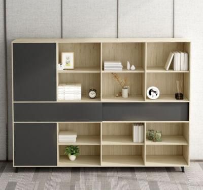 Commercial Melamine Office Storage Cabinet Modular File Bookcase