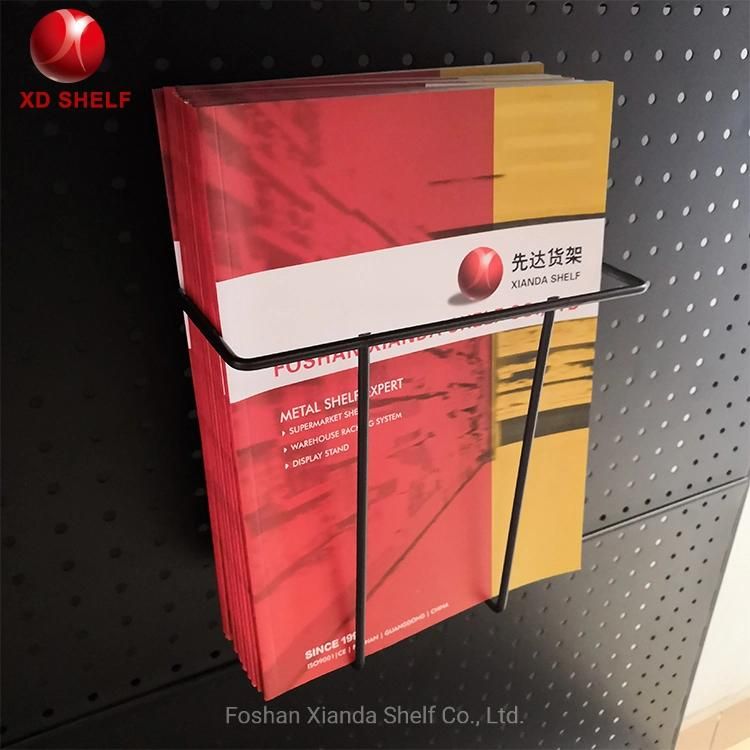 Single Industrial Xianda Shelf Carton Package Slatwall Accessories Display Hook