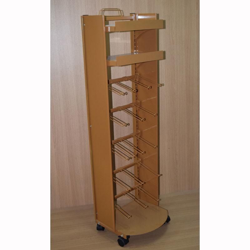Universal Purpose Floor Stand Metal Convenient Shop Display Rack (PHY3015)