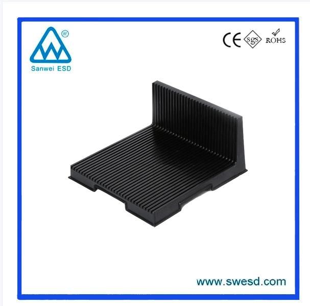 L Type Conductive ESD PCB Circulation Rack Antistatic PCB Rack for Electronics Product