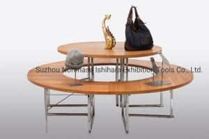 Stainless Steel Metal T Shape Cloth Pants Skirt Garment Necktie Scarf Bag Holder Showing Display Rack Mirror Rose Gold Standing