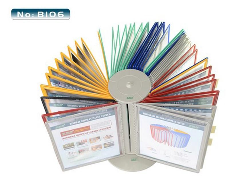 Office Receipt Desktop Display Stand with 50 Sleeves (B106)