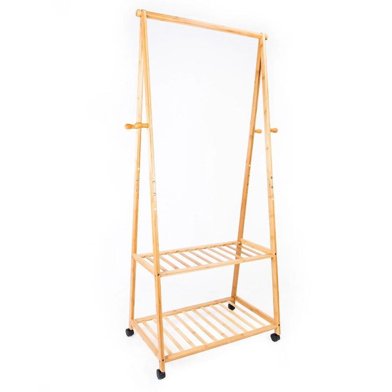 Bamboo Ladder Clothes Drying Rack