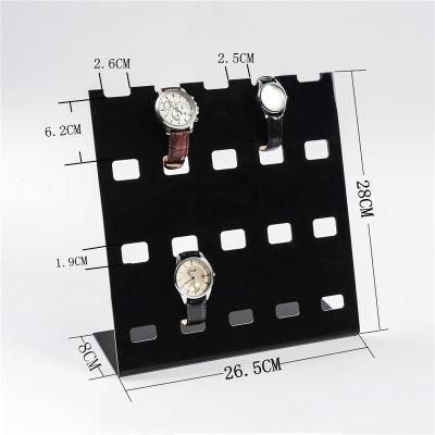 Luxury Watch Exhibition Stand Acrylic Wrist Watch Display Shelf