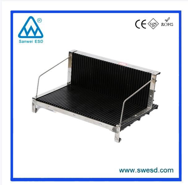 L-Style Metal Conductive PCB Circulation Rack Antistatic PCB Rack