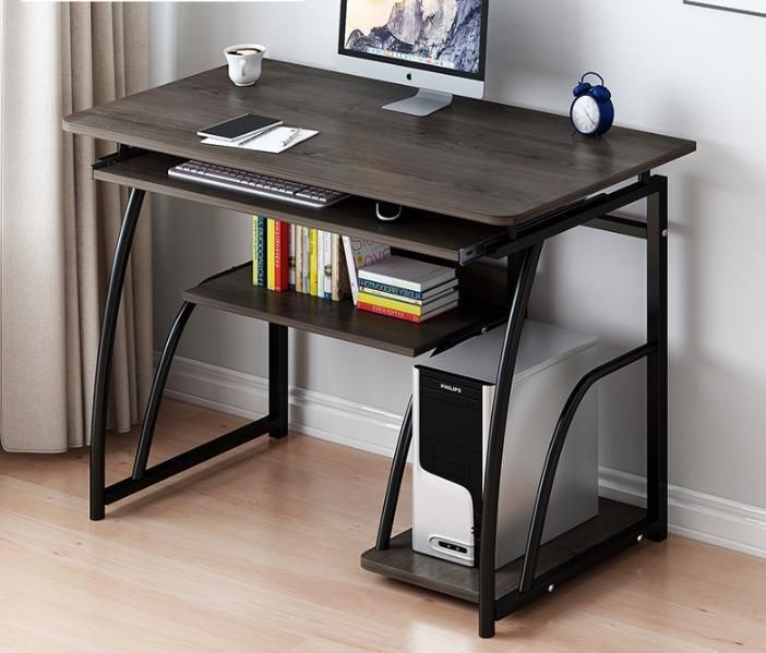 Computer Desk Desktop Home Simple Student Bedroom Desk Bookshelf Combination Table Space Saving Simple Small Table
