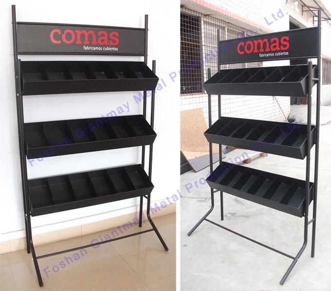 Wholesale Metal Floor Standing Kitchen Tool Rack Holder Storage Racks for Pots and Pans