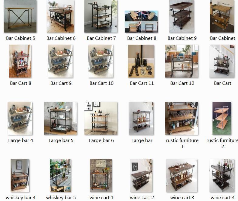 Bar Cart Hotel Trolley Storage Racks 2 Tier Shelf