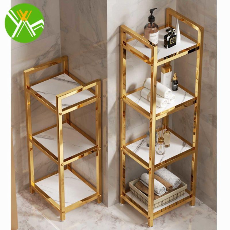 Multifunctional Toilet Rack Bathroom Shelf Luxury Storage Rack Bathroom for Bathroom Decoration