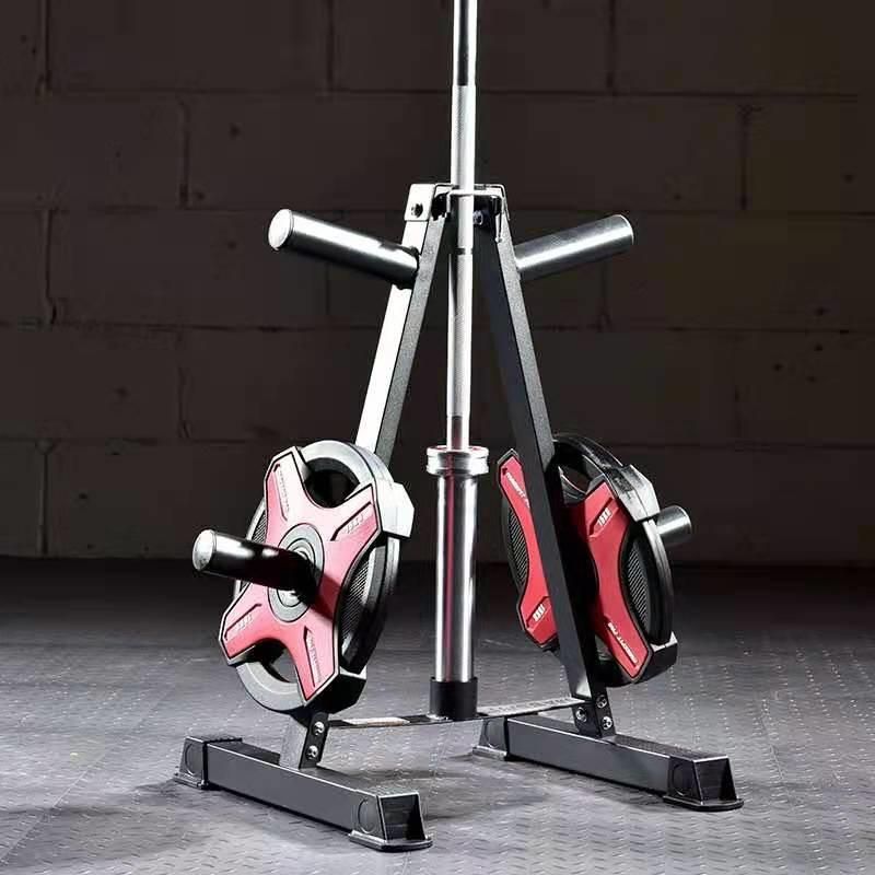 2022 Gym Professional Commercial Bumper Plate Weight Plates Storage Rack Stand Tree