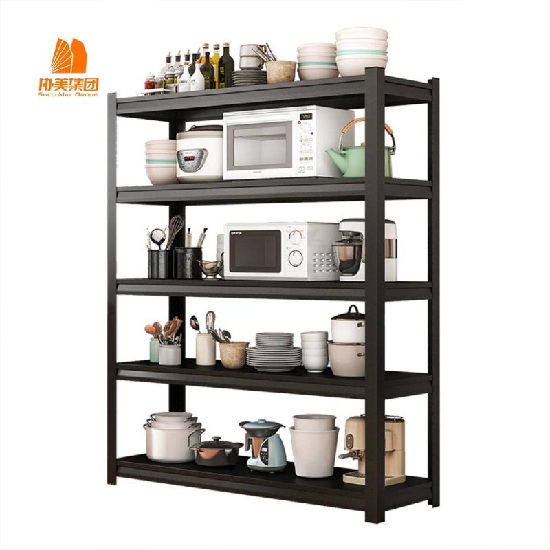 Steel Metal Shelves Can Be Used in Warehouse, Supermarket and Other Places.