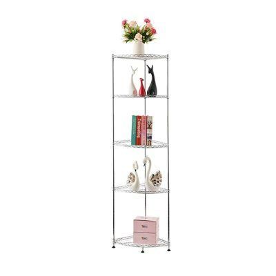 Factory Wholesales Corner Mini Kitchen Wire Shelving Rack for Sale