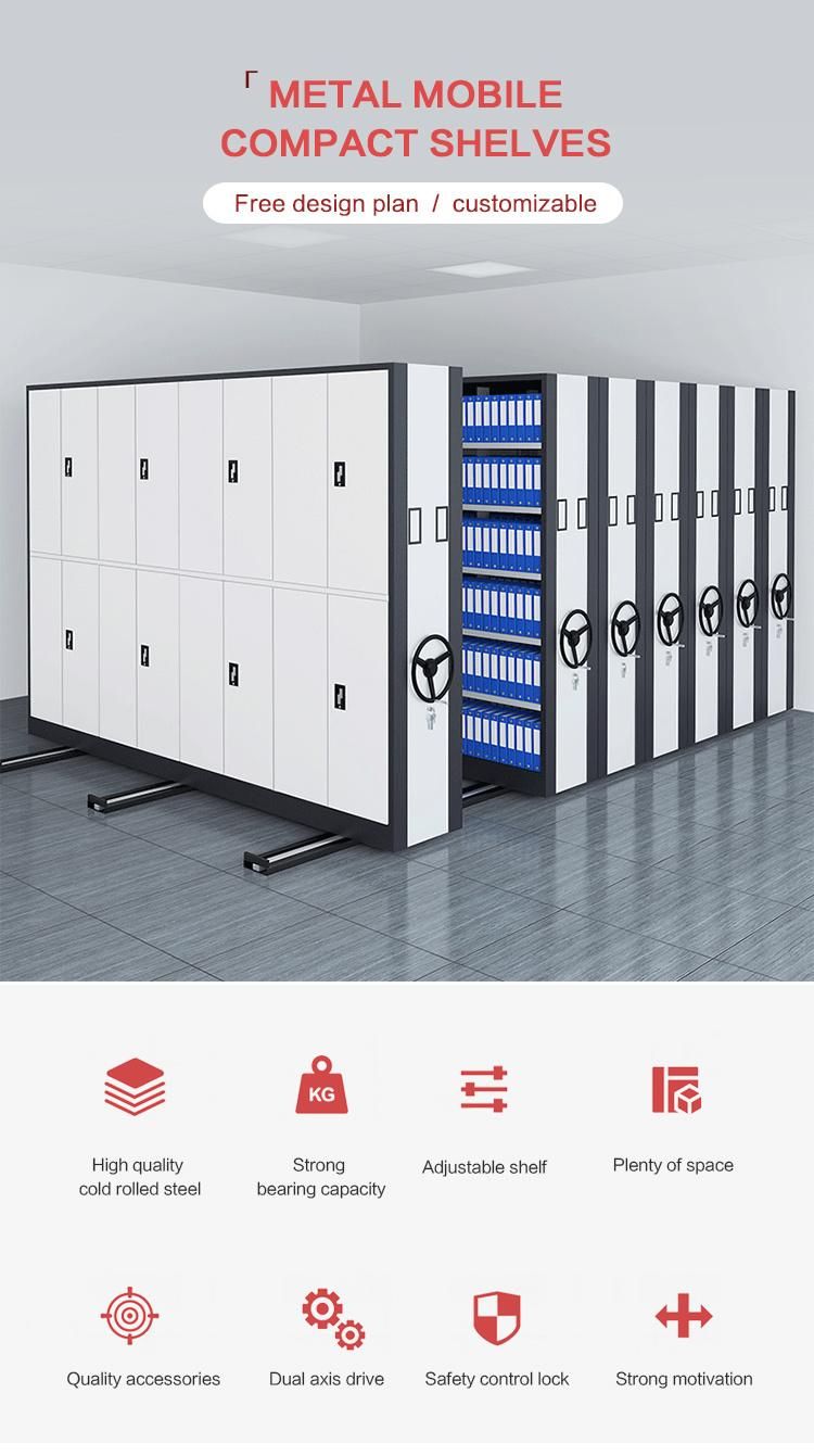 Archive Cabinet Mobile Filing System Commercial Newest Compact Storage Shelving Dense Ark Mobile Shelves Archives Shelves