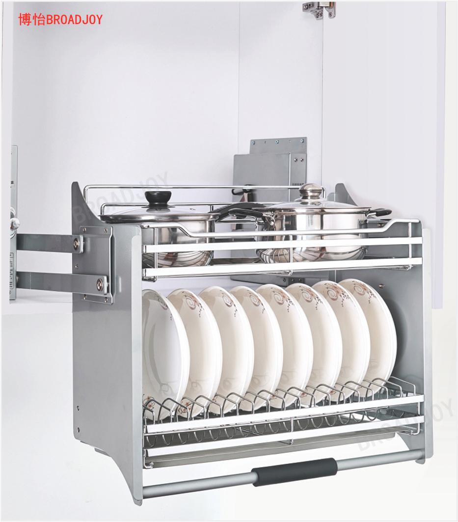 Wall Units System Automatic Homing Kitchen Accessory Built Racks Wire Storage Pull out Furniture Hardware Baskets Dinnerware Sundries Rack