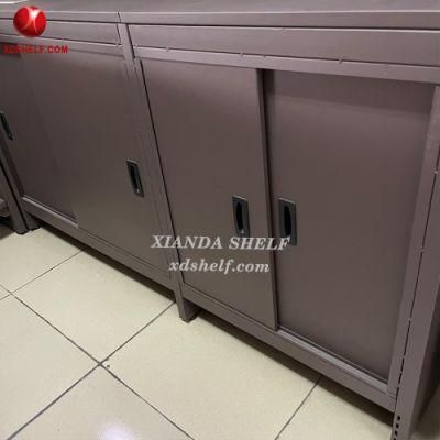 Metal Store Supermarket Furniture Xianda Shelf Cashier Table Shop Cash Counter