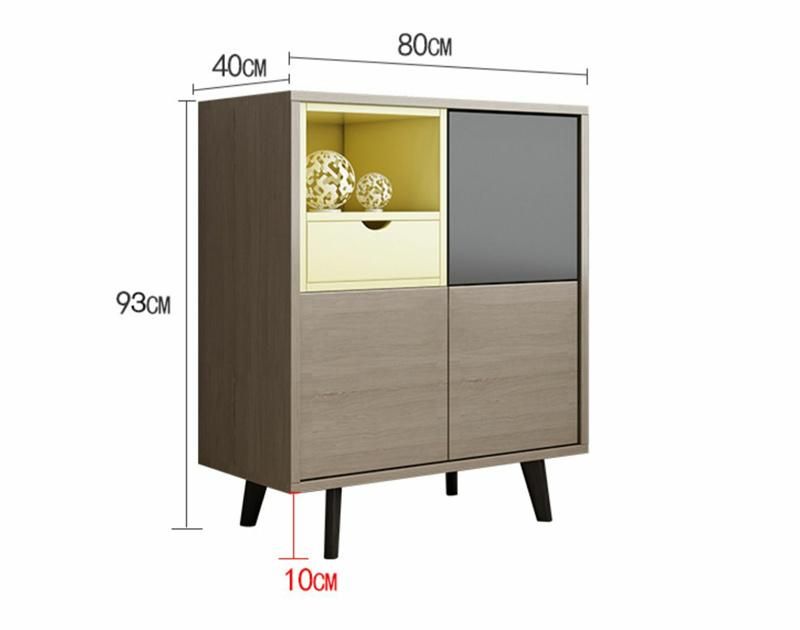 Modern Living Room Furniture Storage Cabinet Wooden Book Case Melamine Laminated Office Filing Cabinets Racks