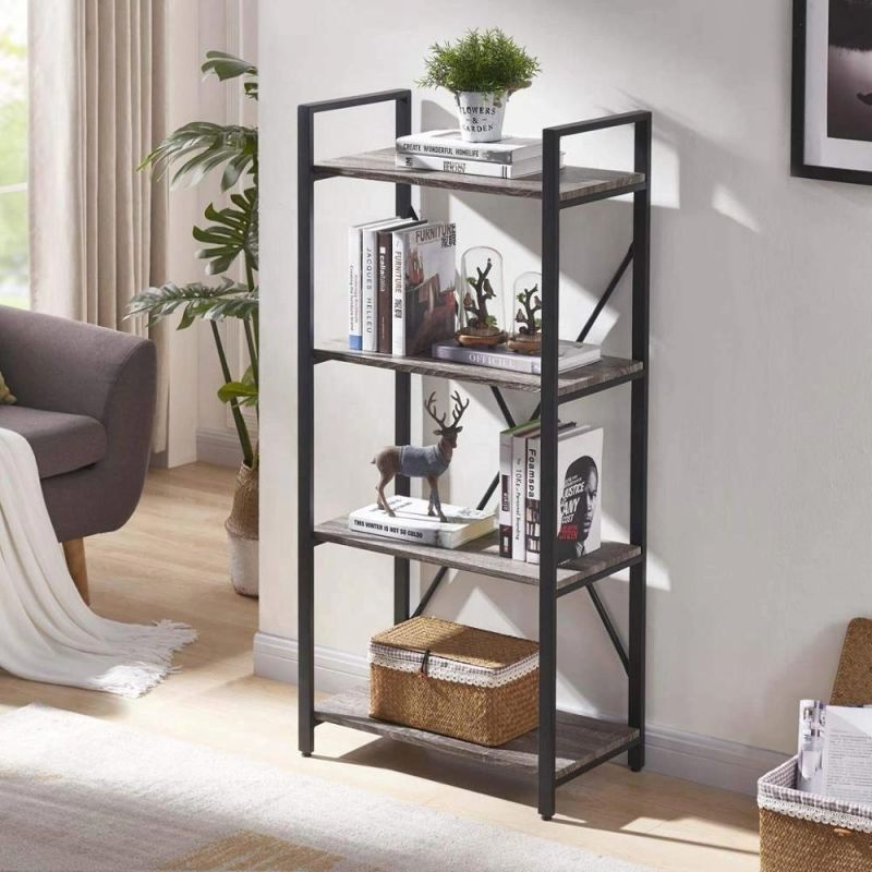 Open Shelving for Storage and Display Bookcase