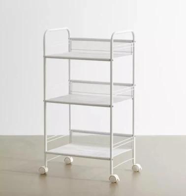 Bathroom Organizing Cart Storage Rack on Wheel