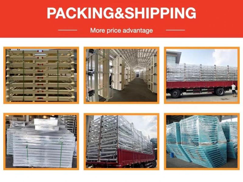 Wholesale OEM Anti-Static Galvanized Wire Shelf 3 Layertrolley Carts