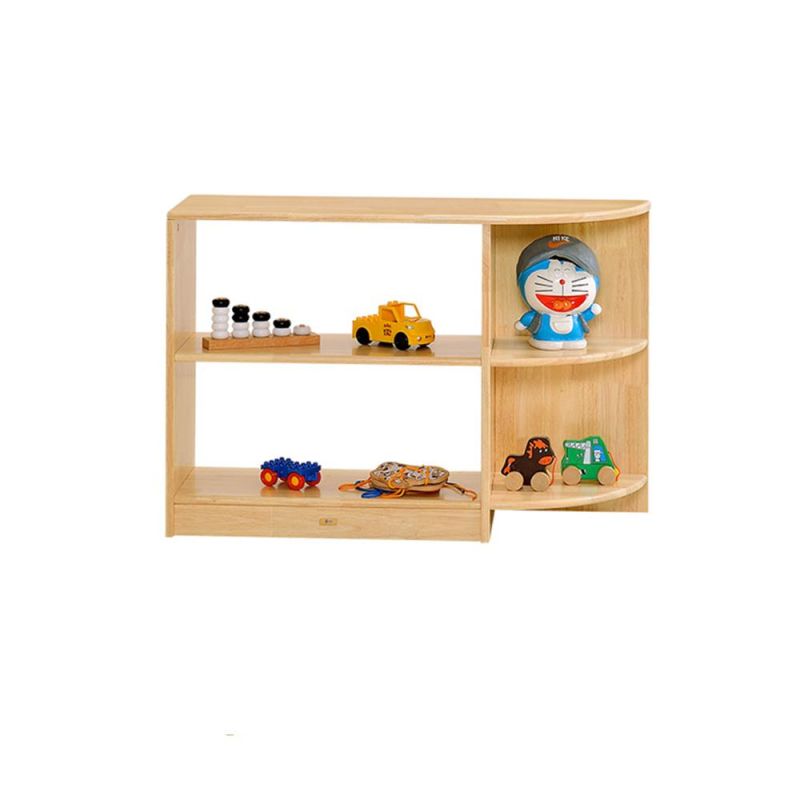 Preschool and Kindergarten Kids Toy Storage Wooden Rack, Playroom Furniture Kids Toy Storage Shelf and Stand, Daycare School Wooden Storage Furniture Rack