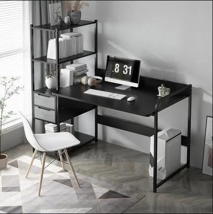 Computer Desktop Desk Home Simple Desk Bookshelf Combination One Table Rental Bedroom Desk Student Study Desk