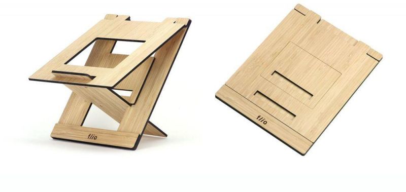 Bamboo Tablet Stand Laptop Rack Bt-2212