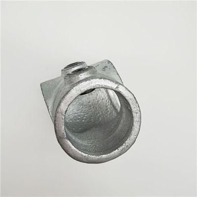 DN20 Industrial Galvanized Malleable Iron Key Clamp Fitting Used for Building Handrail