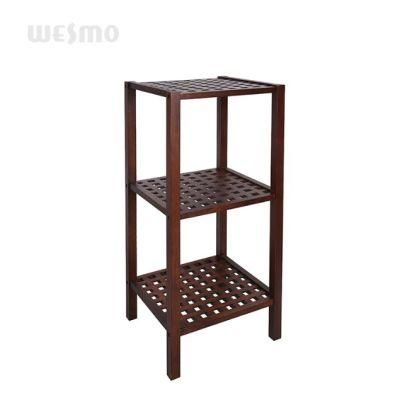 Rubber Wood Bathroom Rack