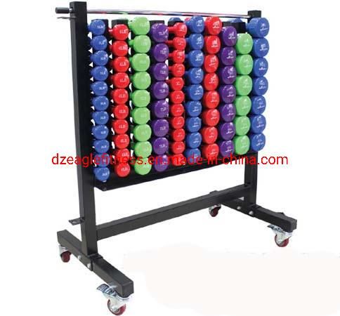 Gym Equipment Multi Purpose Dumbbell Kettlebell Storage Rack