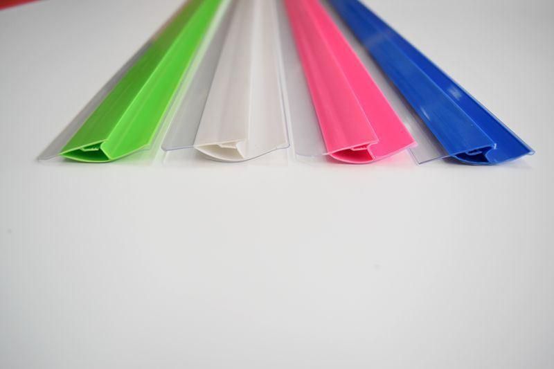 High Quality Plastic Display PVC Price Tag/ Label Sign Holder Shelf Talker for Supermarket Data Strip