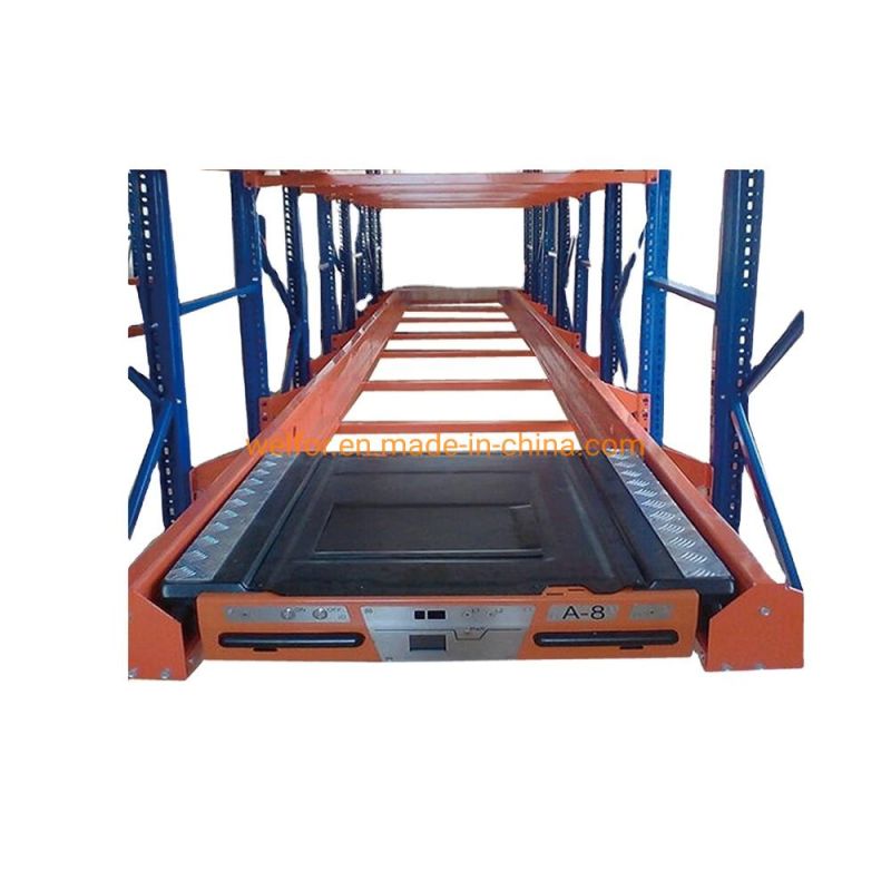 Automation Racking System Pallet Runner Radio Shuttle Warehouse High Tech Shelving Radio Shuttle Pallet Racking