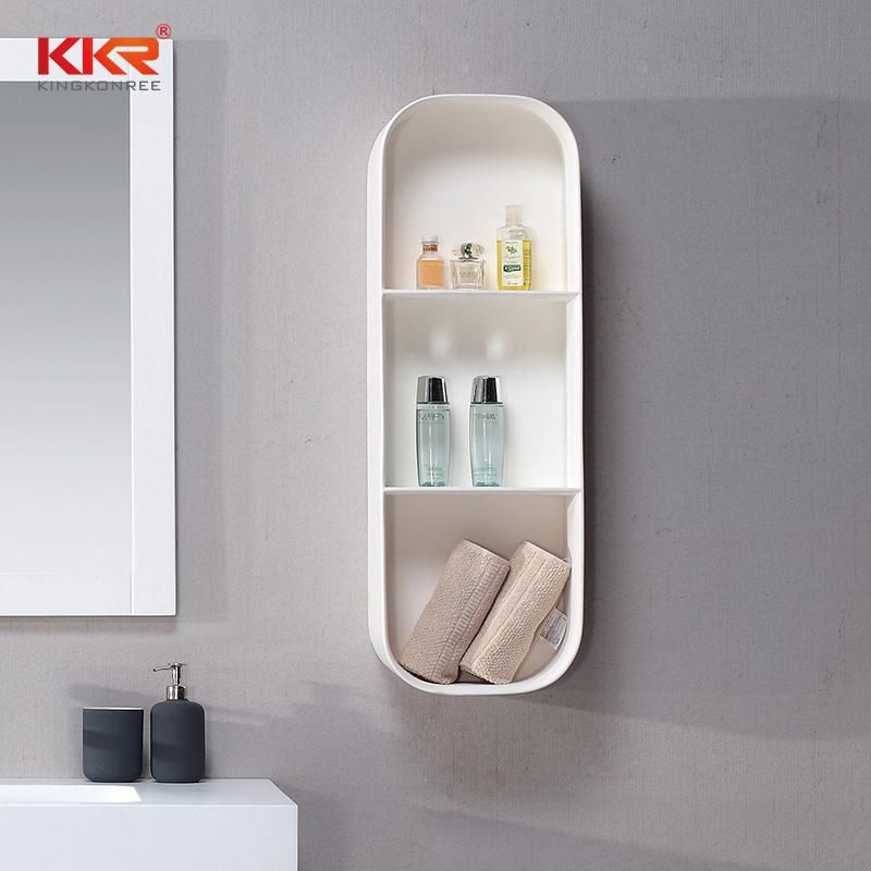 Artificial Stone Modern Bathroom Solid Surface Shelf