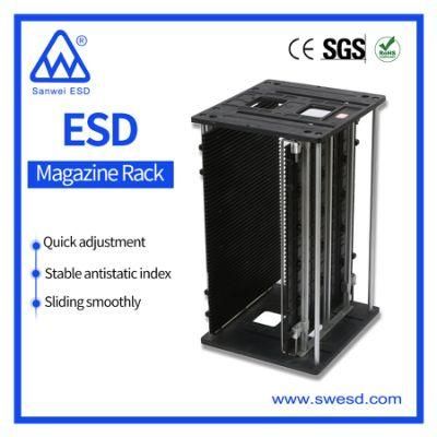 ESD PCB Storage Magazine Rack High Temperature Magazine Rack