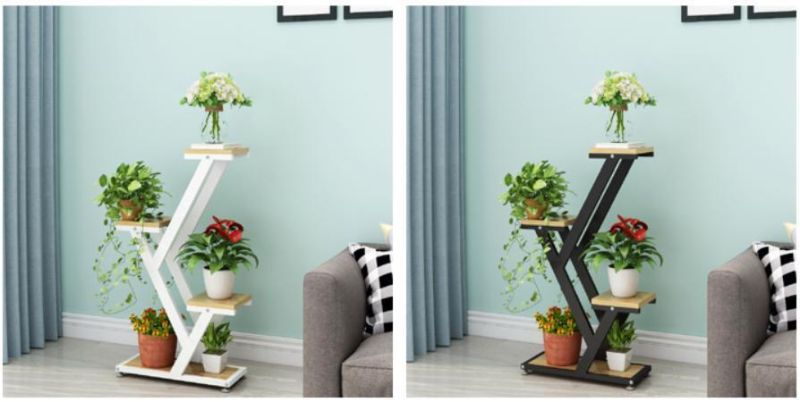 Flower Shelf Living Room Indoor Home Simple Nordic Decoration Multi-Layer Floor-Standing Flower Pot Stand