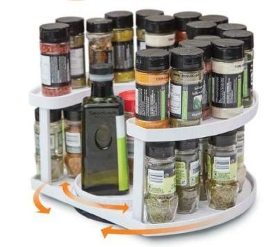 Spicy Shelf Organizer Spice Spinner Spice Rack Spice Shelf Kitchen Organizer