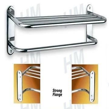 Stainless Steel Towel Rack with Bar (HM-1918)