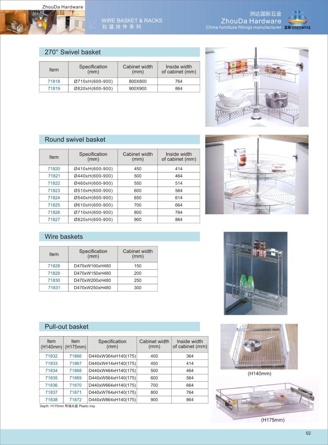 Kitchen Double Rack Triple Rack Bathroom Hardware Fittings Shelf