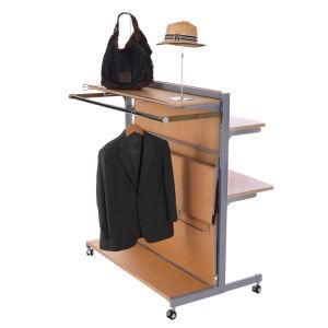 Wooden Hat Clothes Clothing Display Rack for Store