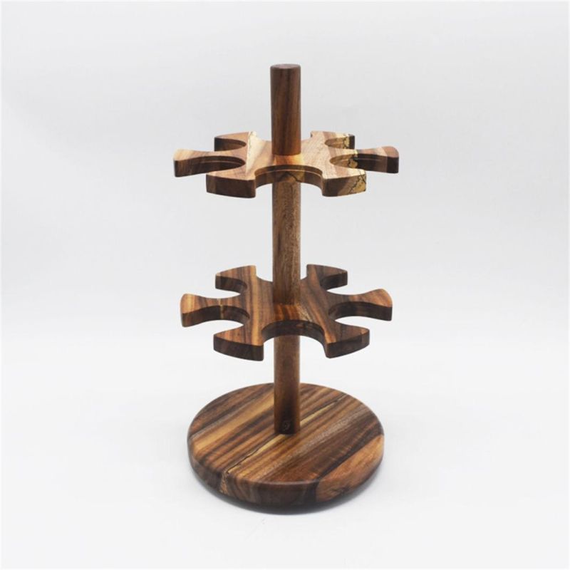 Holder Bottle Wooden Wine Display Rack Wine Holder Acacia Wood Bottle Wine Racks