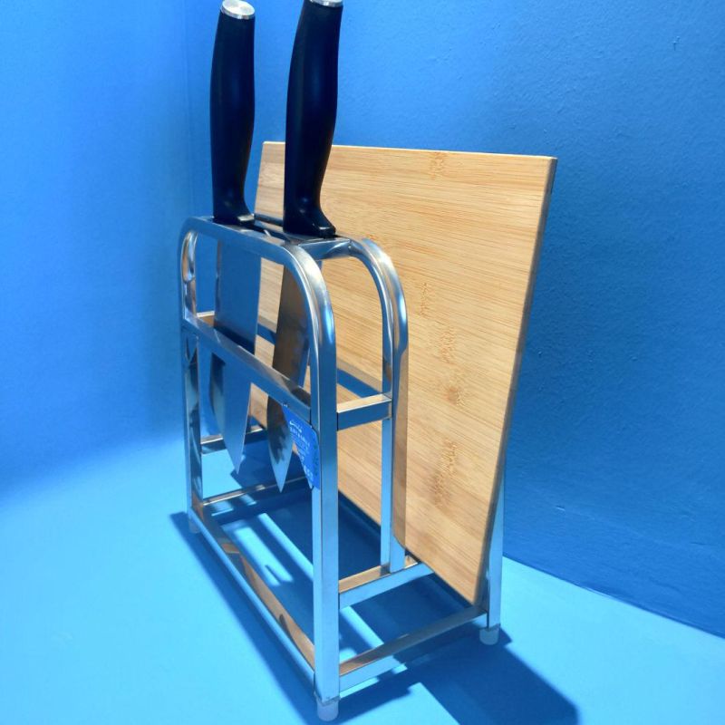 Punch-Free Kitchen Storage Rack Cutting Board Rack