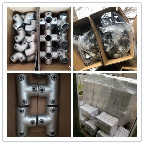 Galvanized Key Clamps 101 Short Tee Casting Structural Pipe Fittings Scaffolding Key Clamps