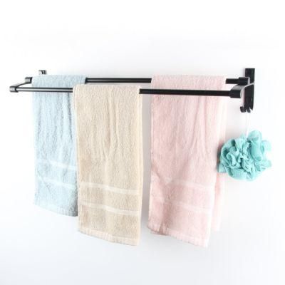 Wall Mounted Aluminum Rustproof Double Towel Bar