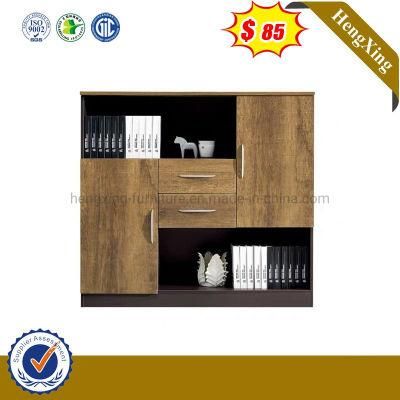 Glass Wooden Door Alumnium Bookshelf Storage Wooden Office Bookcase