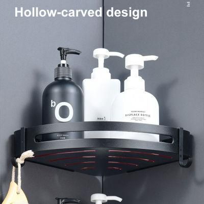 Corner Shelf Bathroom Storage Shelves Wall-Free Punching Shower Rack
