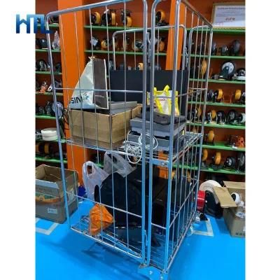 High Quality Customized Warehouse Material Handling 3 Sided Roll Cages