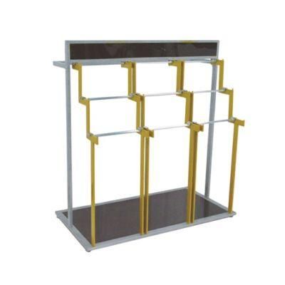 Supermarket Shelves Metal Clothes Hanger Display Racks, Clothing Stand for Sale